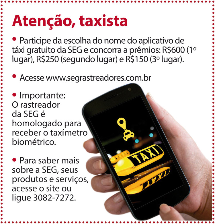 Rastreamento: segurança reforçada para taxistas e usuários 4 arte seg