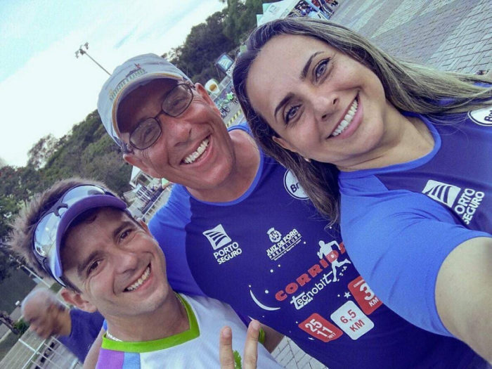 No jantar da Assunta, os médicos Audrey Tsunoda, Eduardo Pinto, Alexandre Ferreira e Roberto Heleno Lopes 2 Jaime Augusto Freguglia, Marcelo Machado Montenegro e Cristina Lima Tibúrcio Andrade clicados após a Corrida Tecnobit, na UFJF