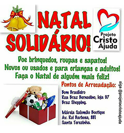 cristo ajuda natal