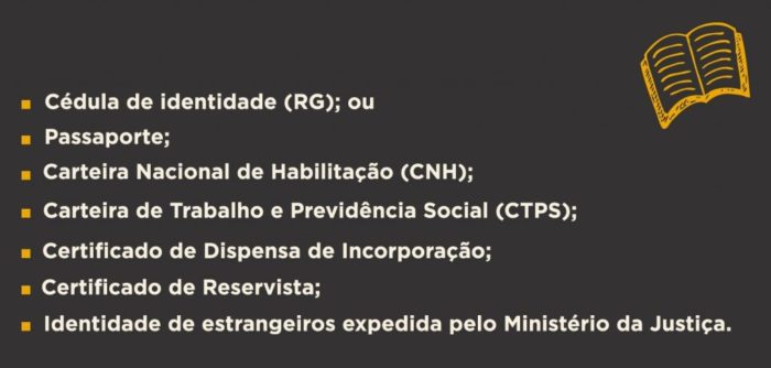 Saiba o que pode e o que não pode levar no Enem 2017 2 documentos enem 1024x5951