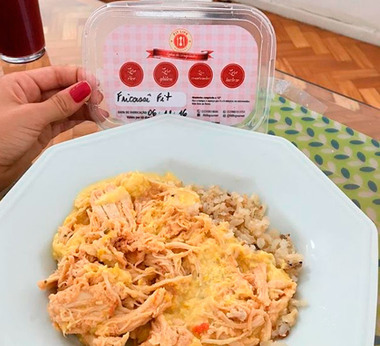 Delivery do bem 2 marmita gourmet