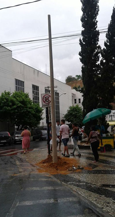 Começa a instalação do programa Olho Vivo em Ubá 1 olho vivo uba