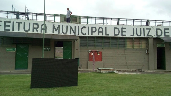 Placar eletrônico do Municipal será inaugurado domingo 1 placar 02 leo 700x394 1