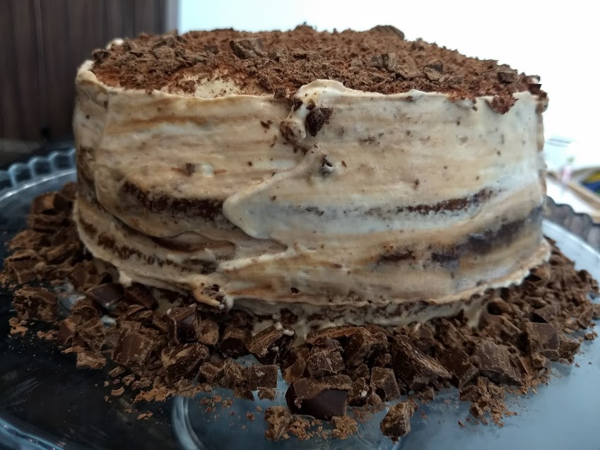 Bolo de chocolate Com Red Ale