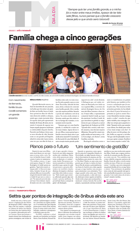 Família chega a cinco gerações 2 Bárbara Riolino 1