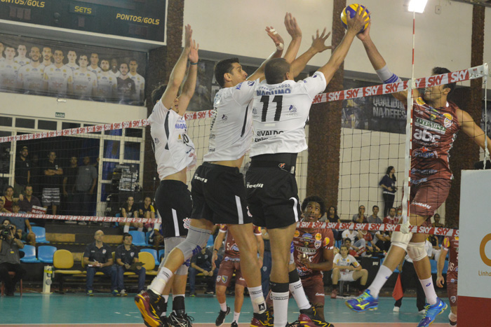 Em último jogo do turno, JF Vôlei perde em casa para o Corinthians 1 JF Volei interna Divulgação