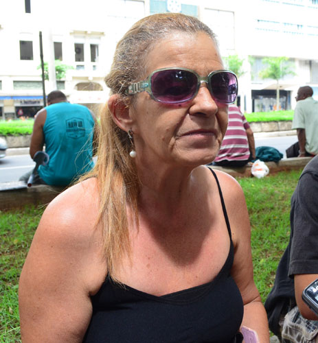 Usuários querem mais bancos no Parque Halfeld 3 cristina olavo