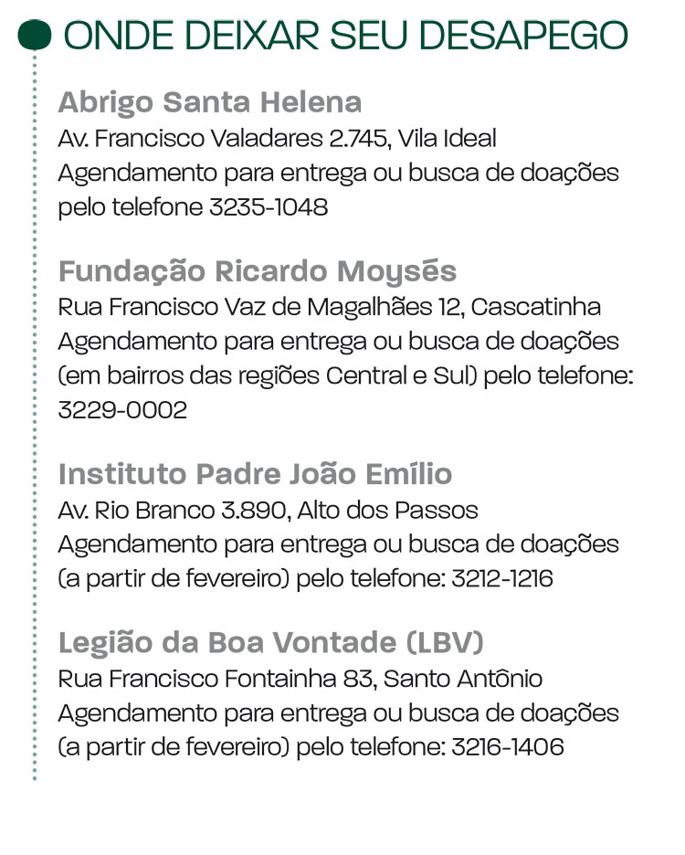 endereços