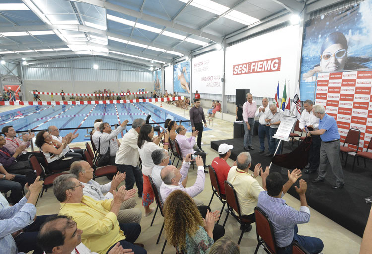 (Foto: Marcelo Ribeiro) esp piscina do sesi