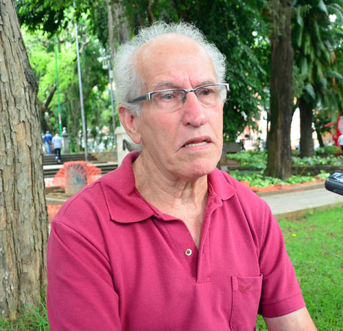 Usuários querem mais bancos no Parque Halfeld 4 jair olavo