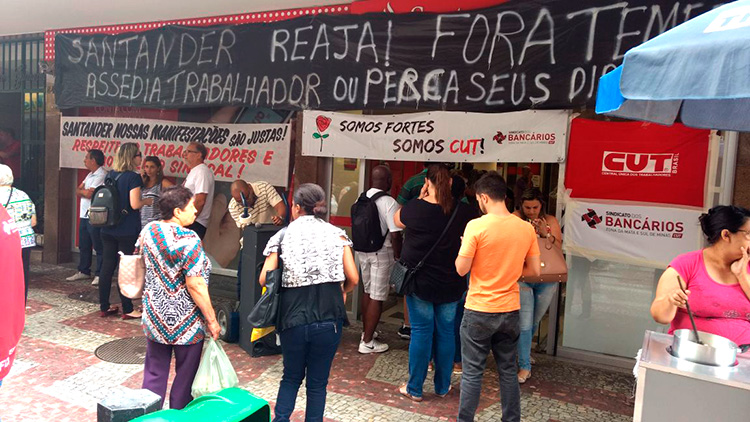 protesto santander valente 2