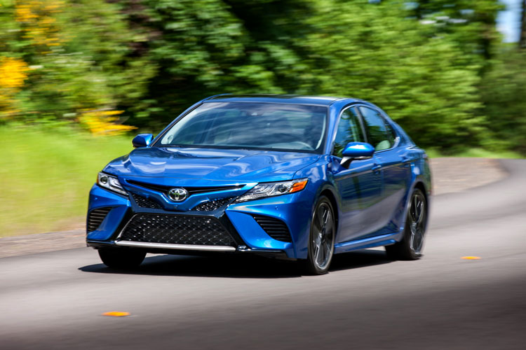 Toyota Camry 2018 é testado no México 7 vi191217 01
