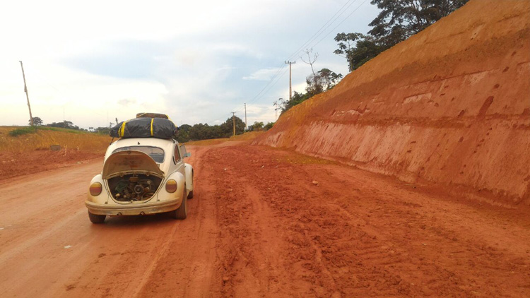 Fusca na Terra