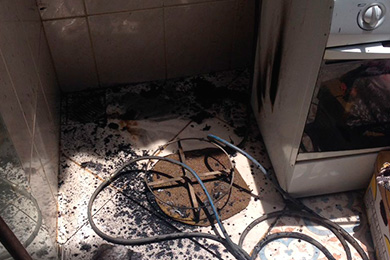 Botijão de gás pega fogo e destrói parte de casa em São João del-Rei 4 botijão capa