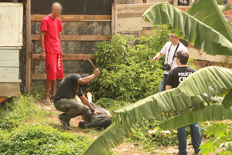 Polícia Civil reconstitui assassinato de advogado em Juiz de Fora 2 reconstituição leo1