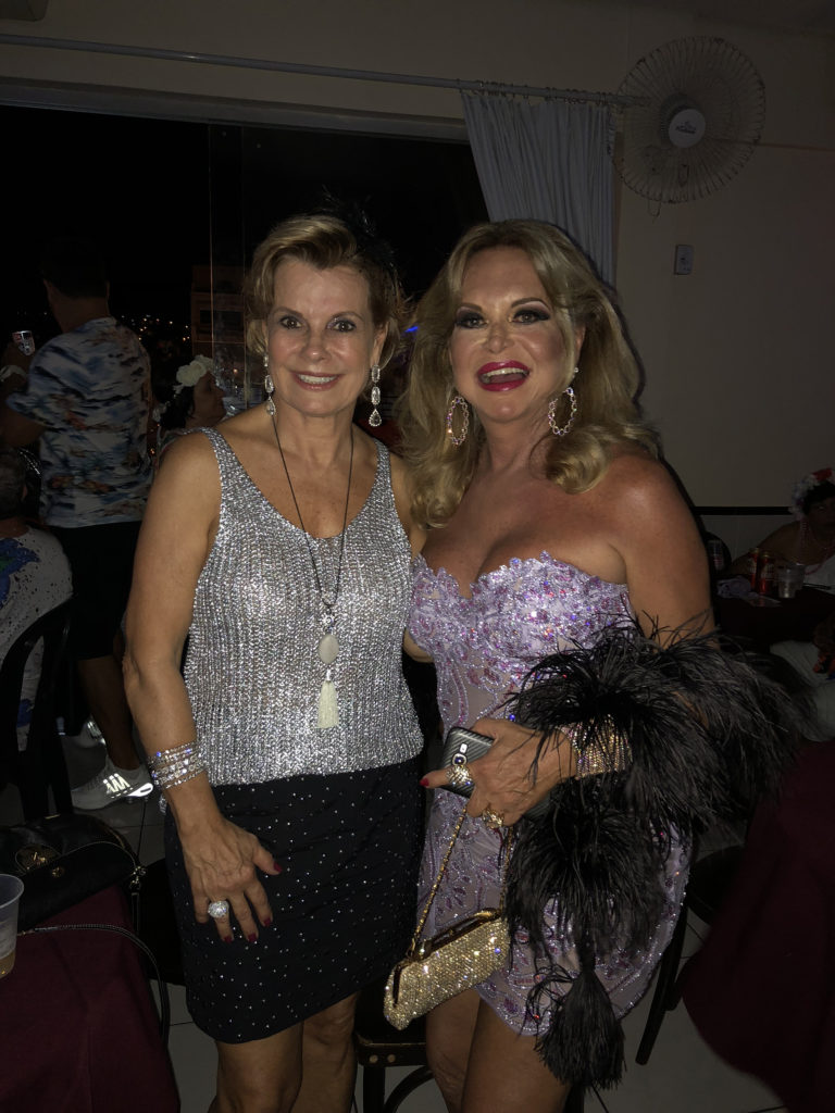 Vânia de Landa e Baby Mancini no grande Baile da Banda Daki 1 IMG 0942