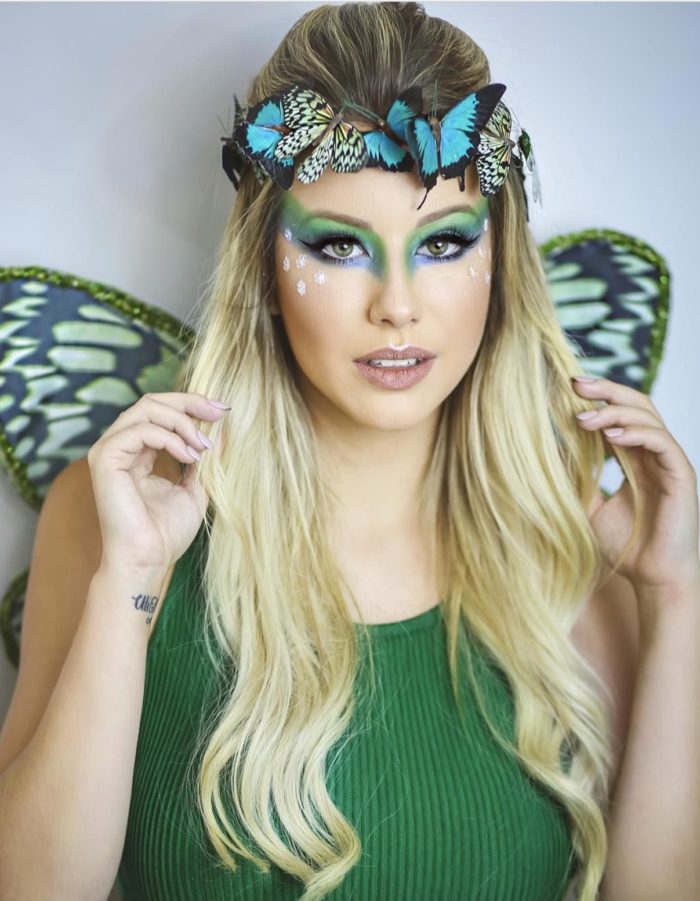 As tendências do Carnaval 2018 4 Make borboleta TETE CLEMENTINO 4