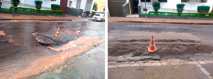(Fotos da leitora Denise Silveira) MontagwmVU
