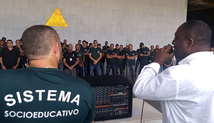 Agentes de segurança socioeducativos decidem entrar em greve 1 Socioeducativo Divulgacao