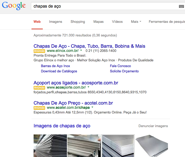 Adwords: criando campanhas eficientes para qualquer segmento 1 chapas de aço