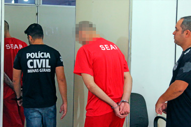 Polícia apresenta mandante e executor do homicídio de dono de pizzaria 2 homicídio capa1