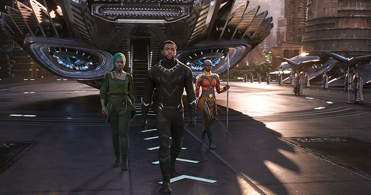 Primeiro filme da Marvel a ter um protagonista negro, 'Pantera Negra' estreia em JF 1 pantera negra
