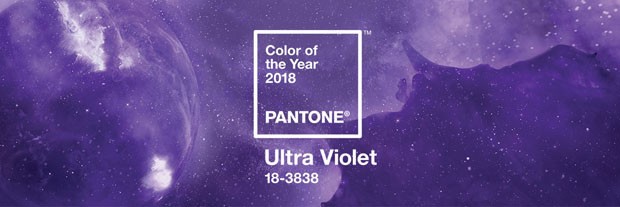 A cor do ano 2018 - Ultra Violet 1 pantone color of the year 2018 ultra violet banner