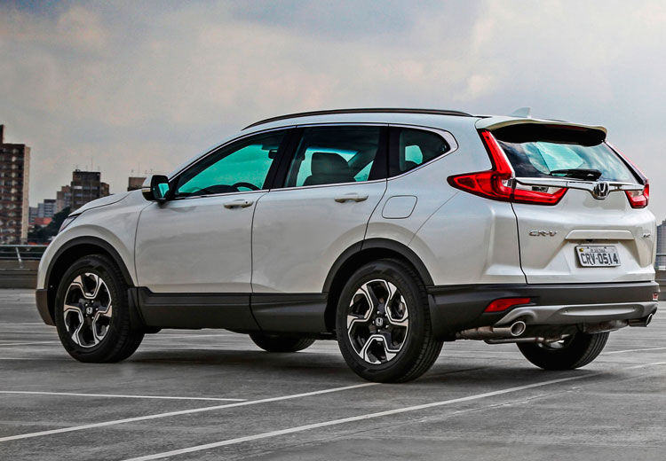 Honda apresenta a 5ª geração do CR-V, importada dos EUA 4 05 honda