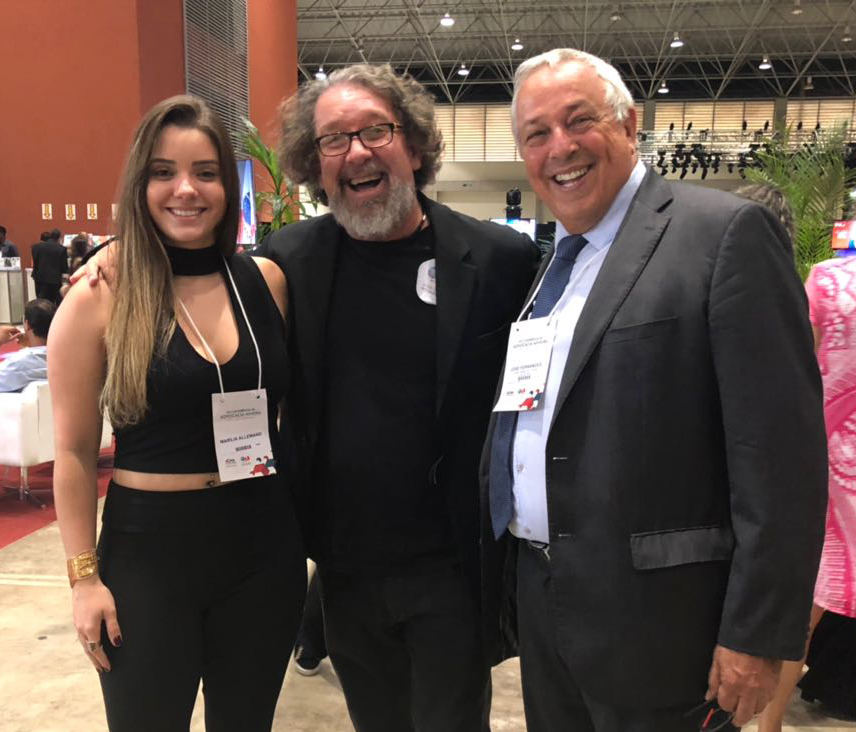 Marília Allemand, Antônio Carlos de Almeida Castro - o Kakay - e José Lúcio Fernandes, no Expominas 3 1 Antônio Carlos de Almeida Castro Kakay e José Lúcio Fernandes1