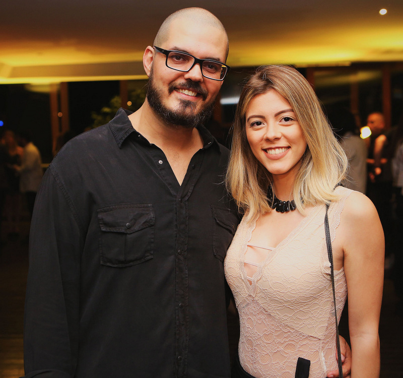 Marcos Grijó e Isadora Machado, no ‘coq’ de lançamento do New Open Bar, no Privilège 1 Marcos Grijó e Isadora Machado, no ‘coq’ de lançamento do New Open Bar, no Privilège Foto: Wanderson Monteiro