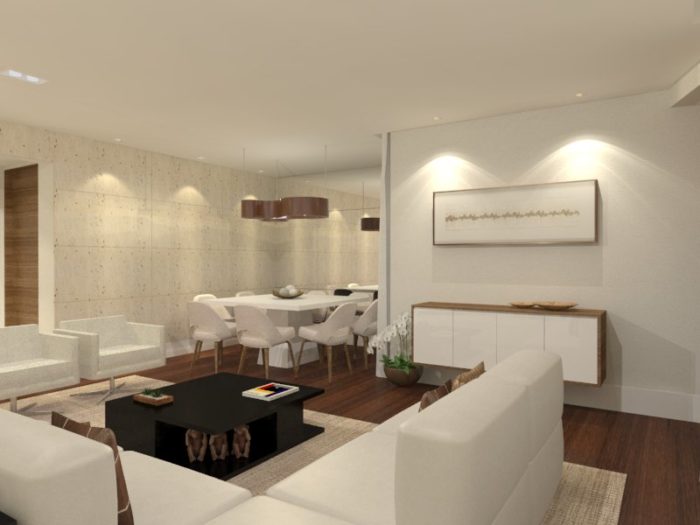 Projeto do escritório Aletheia Westermann Arquitetos Juiz de Fora Sala 7