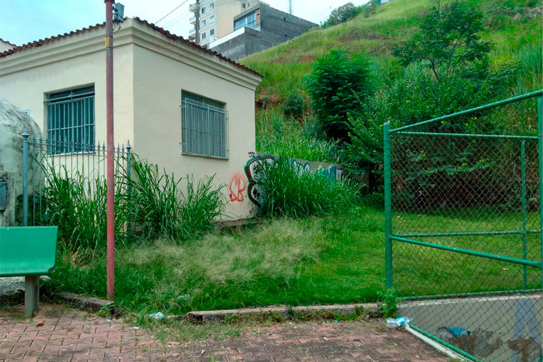 Leitores reclamam de mato alto em praças do Boa Vista e Jardim do Sol 2 VU Jardim do Sol