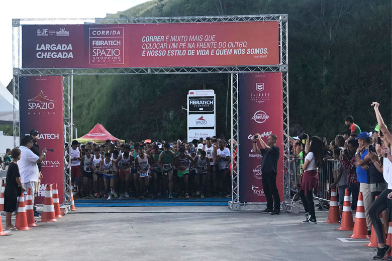 Foto: Helena Müller/Arquivo Pessoal corrida fibratech Helena Müller