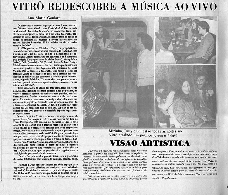 cult recorte de jornal