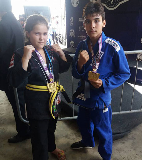Dupla juiz-forana vence Grand Slam de jiu-jítsu no Rio 1 jiu jitsu