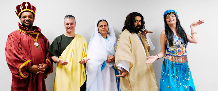 Encenação da Paixão de Cristo em JF reúne cerca de 130 atores em três palcos 1 paixão de cristo 3