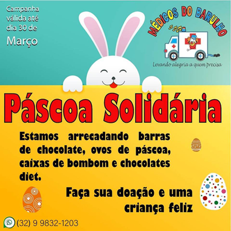 Campanhas de Páscoa 2018: Saiba como ajudar 6 páscoa médicos do barulho