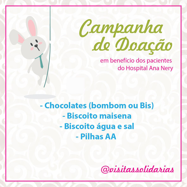Campanhas de Páscoa 2018: Saiba como ajudar 7 páscoa visistas solidárias