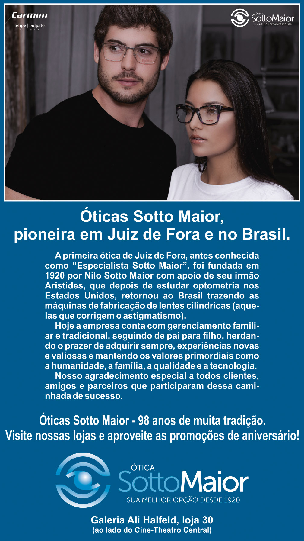 Fala Quem Sabe: A mulher e a medicina 6 Ótica Sotto Maior 128 cm de largura x 2275 cm de altura 180318 em RGB para o Jorge