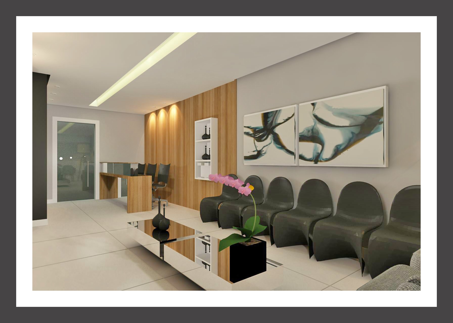 Aletheia Westermann Arquitetos Juiz de Fora Arquitetura e Interiores Projetos Arquitetônicos Consultório Médico Tratada