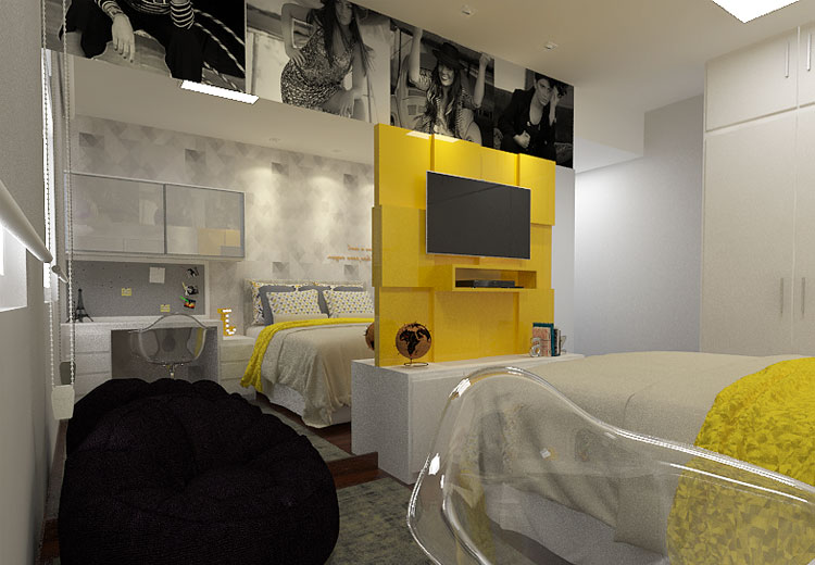 Como adaptar o quarto para qualquer idade 2 Quarto 1 Depois