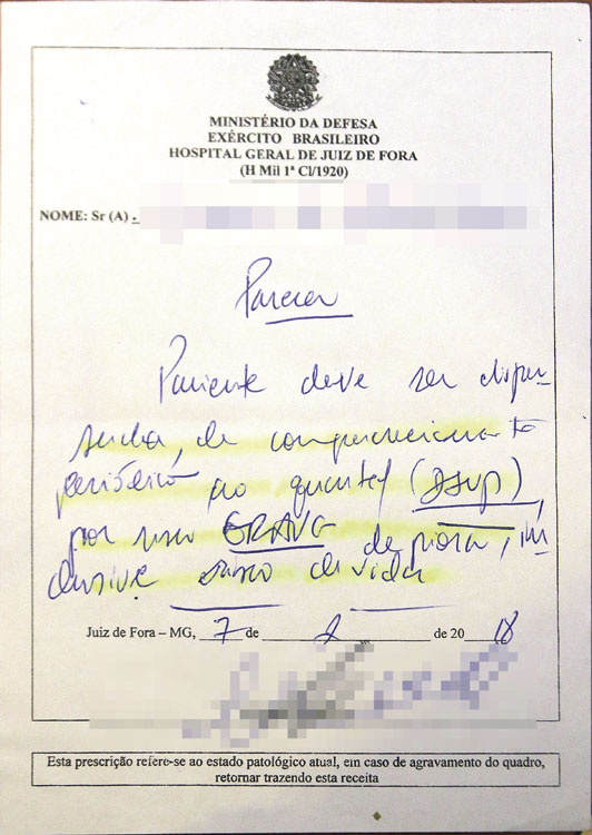 Oficial do Exército é investigado por suspeita de assédio sexual 1 documento exército assédio