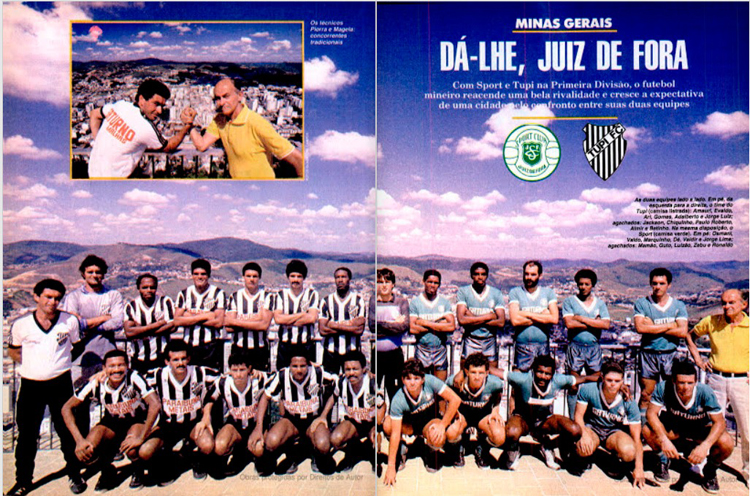 Último clássico juiz-forano na elite mineira completa 30 anos 1 esp 30 anos de sport e tupi
