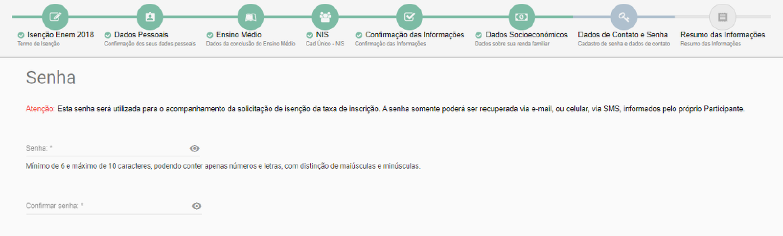 Como pedir isenção para a inscrição do Enem 9 isenção enem 2018 9