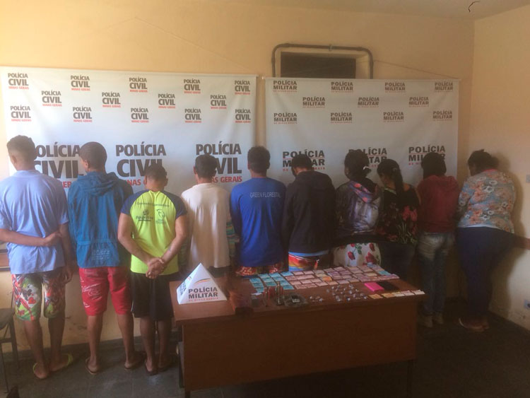 Operação de combate ao tráfico prende 15 em Lima Duarte e JF 1 operação presos