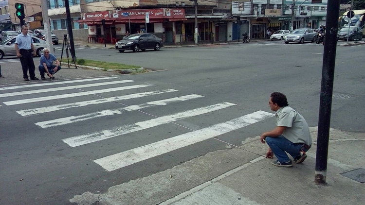 Settra inicia levantamento de travessias semafóricas na Rio Branco 1 Contagem Olavo