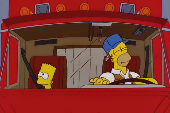 Internautas sugerem que episódios de 'Os Simpsons' previu greve 1 homer trucker