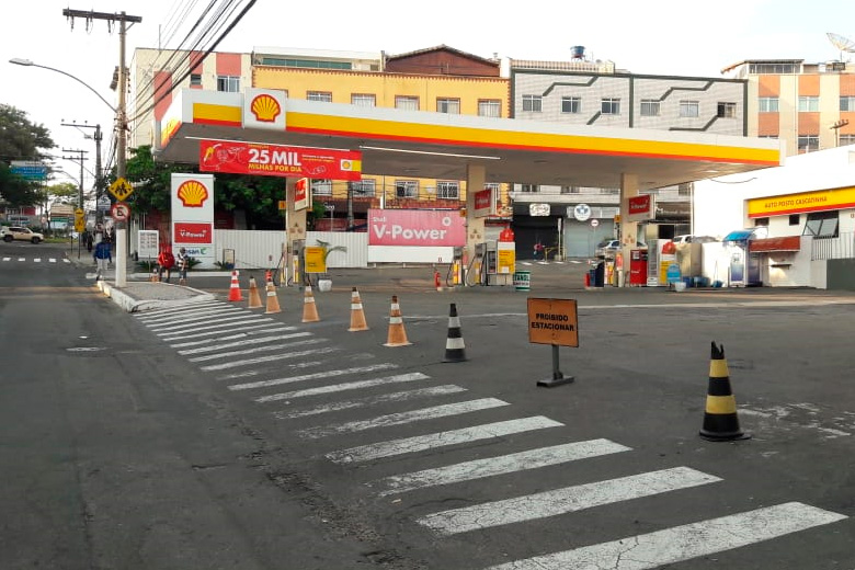 Postos de combustíveis amanhecem fechados em Juiz de Fora 3 posto fechado capa