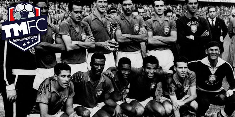 Há 60 anos, Brasil espantava complexo de vira-lata e apresentava Pelé e Garrincha 4 D. Seleção Brasileira
