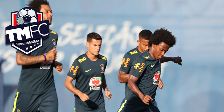 Brasil se reapresenta após empate 4 D. Seleção Reapresentação